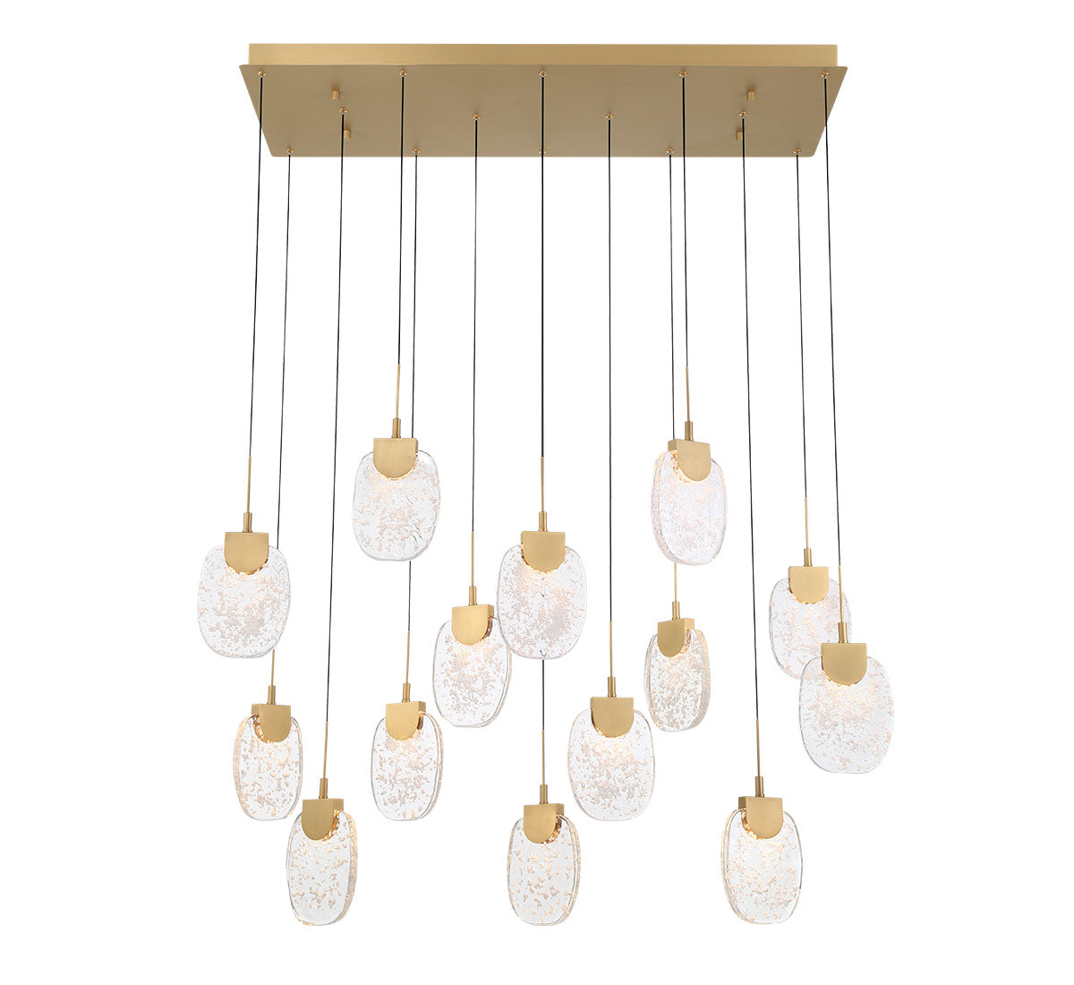 Castelo Rectangular LED Chandelier