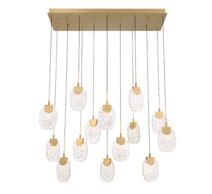 Castelo Rectangular LED Chandelier