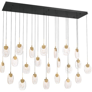 Castelo Rectangular LED Chandelier