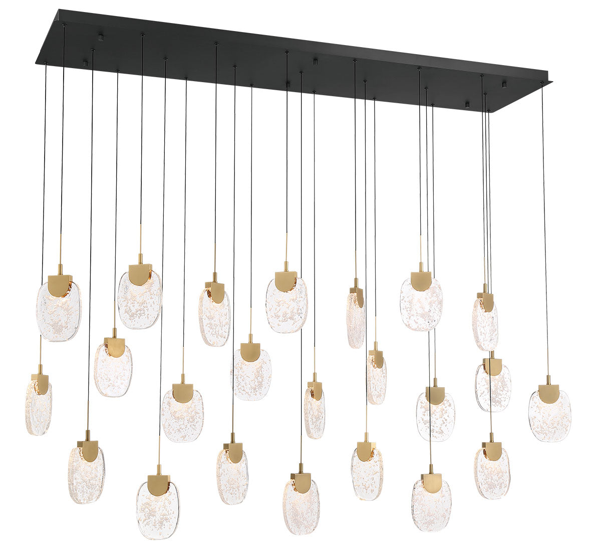 Castelo Rectangular LED Chandelier