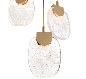 Castelo Rectangular LED Chandelier