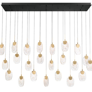 Castelo Rectangular LED Chandelier