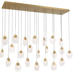 Castelo Rectangular LED Chandelier