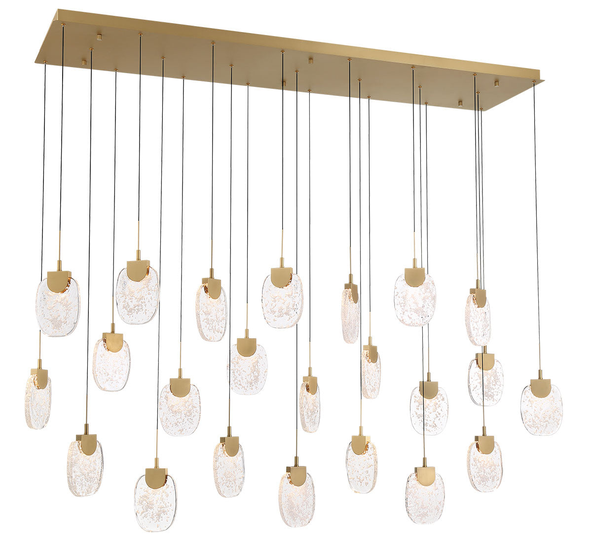 Castelo Rectangular LED Chandelier