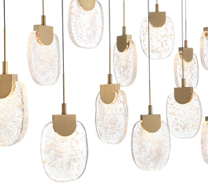 Castelo Rectangular LED Chandelier