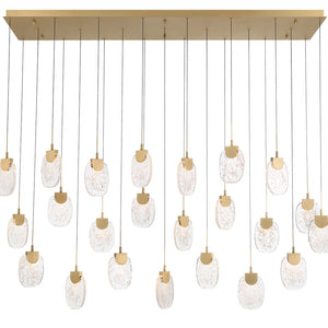 Castelo Rectangular LED Chandelier