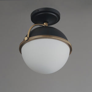 Duke 1-Light Semi Flush Mount