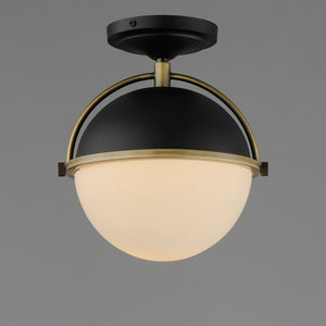 Duke 1-Light Semi Flush Mount