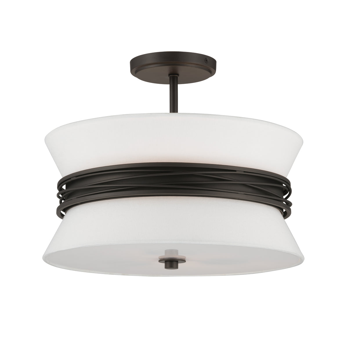 Dalvor 15-in Semi-Flush