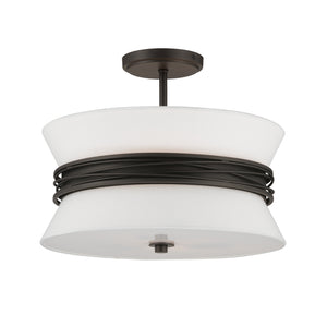 Dalvor 15-in Semi-Flush