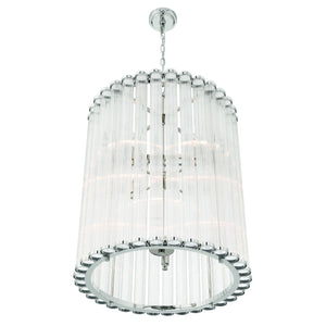 Glasbury 2-Tiers 8-Light 27" Chandelier