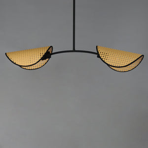 Bonnet 2-Light Chandelier