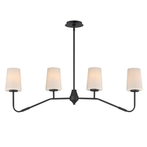 Durham 4-Light Linear Chandelier
