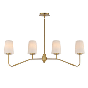 Durham 4-Light Linear Chandelier