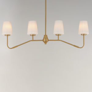 Durham 4-Light Linear Chandelier