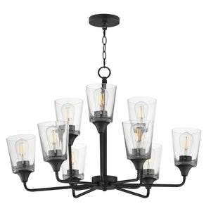 Hudson 9-Light Two-Tier Chandelier