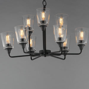 Hudson 9-Light Two-Tier Chandelier