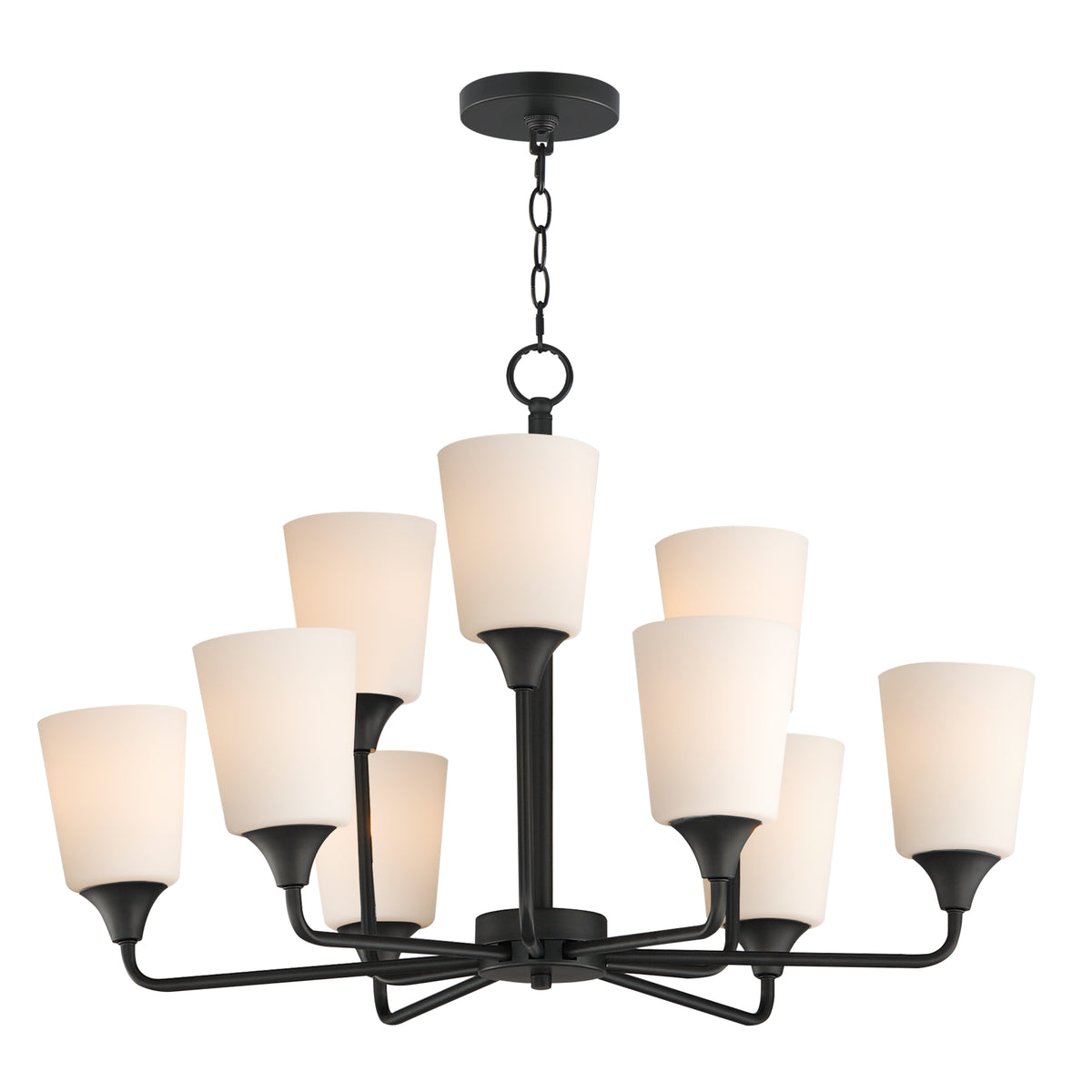 Hudson 9-Light Two-Tier Chandelier