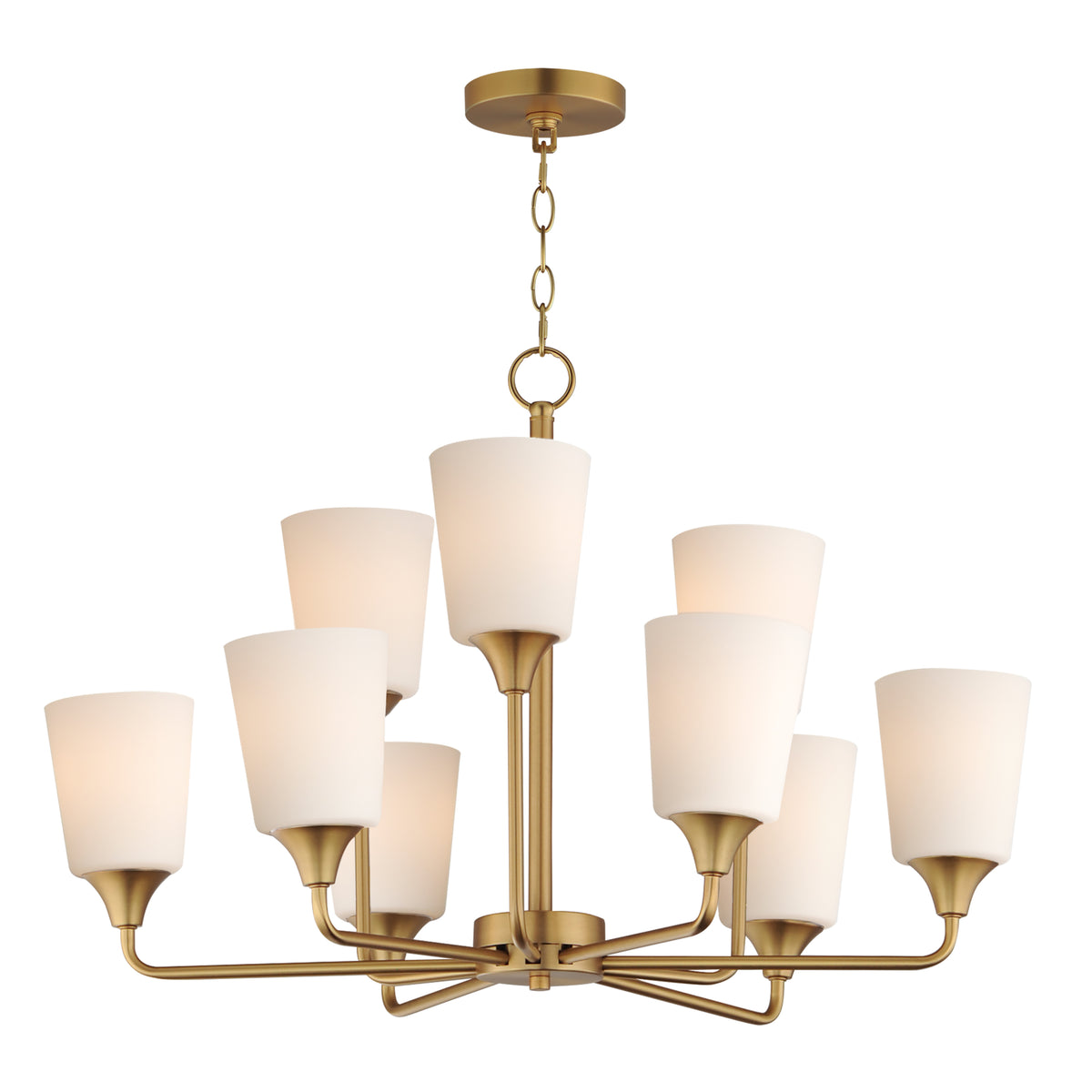 Hudson 9-Light Two-Tier Chandelier