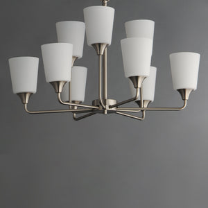 Hudson 9-Light Two-Tier Chandelier
