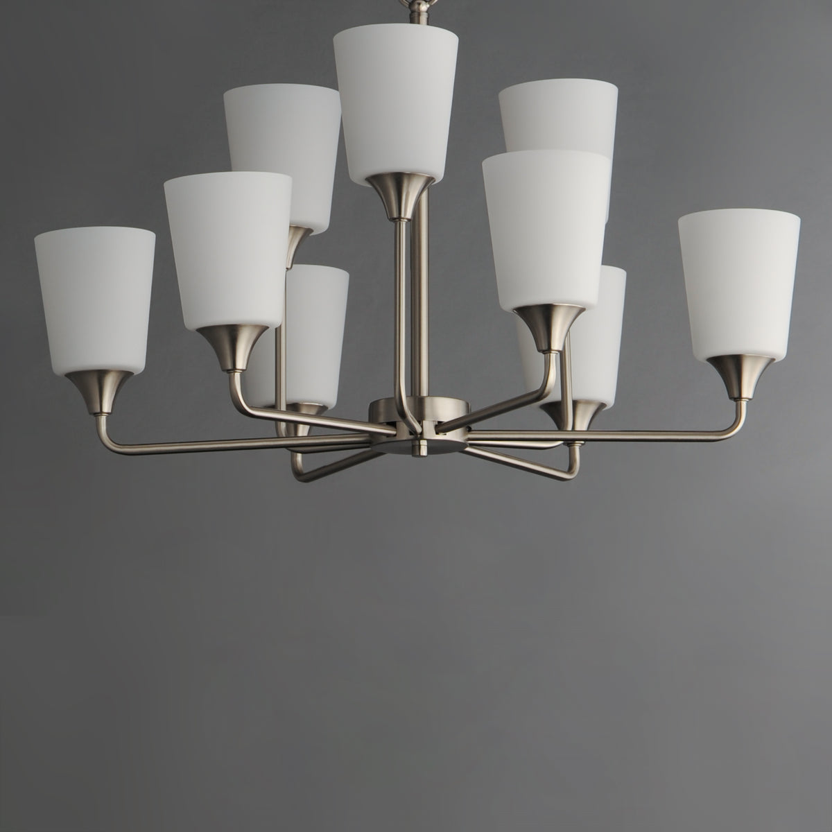 Hudson 9-Light Two-Tier Chandelier