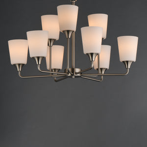 Hudson 9-Light Two-Tier Chandelier
