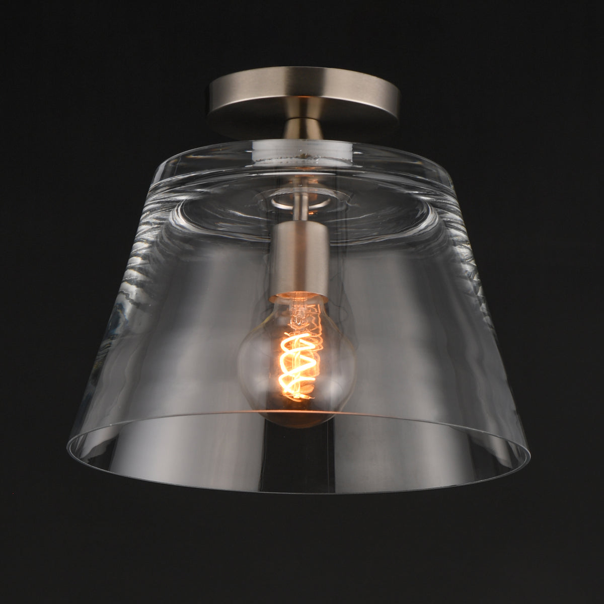 Hudson 1-Light Semi-Flush Mount/Pendant