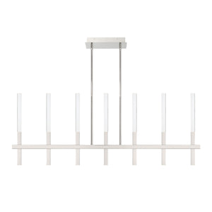Benicio 7-Light 46" Integrated LED Linear Chandelier