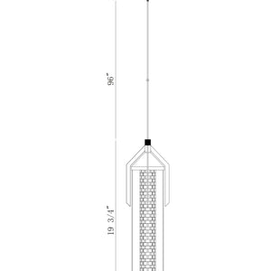 Espada 20" Integrated LED Pendant