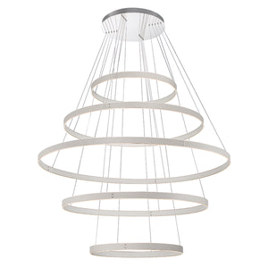 Verdura 5-Tiers 5-Light 2" Integrated LED Grand Chandelier