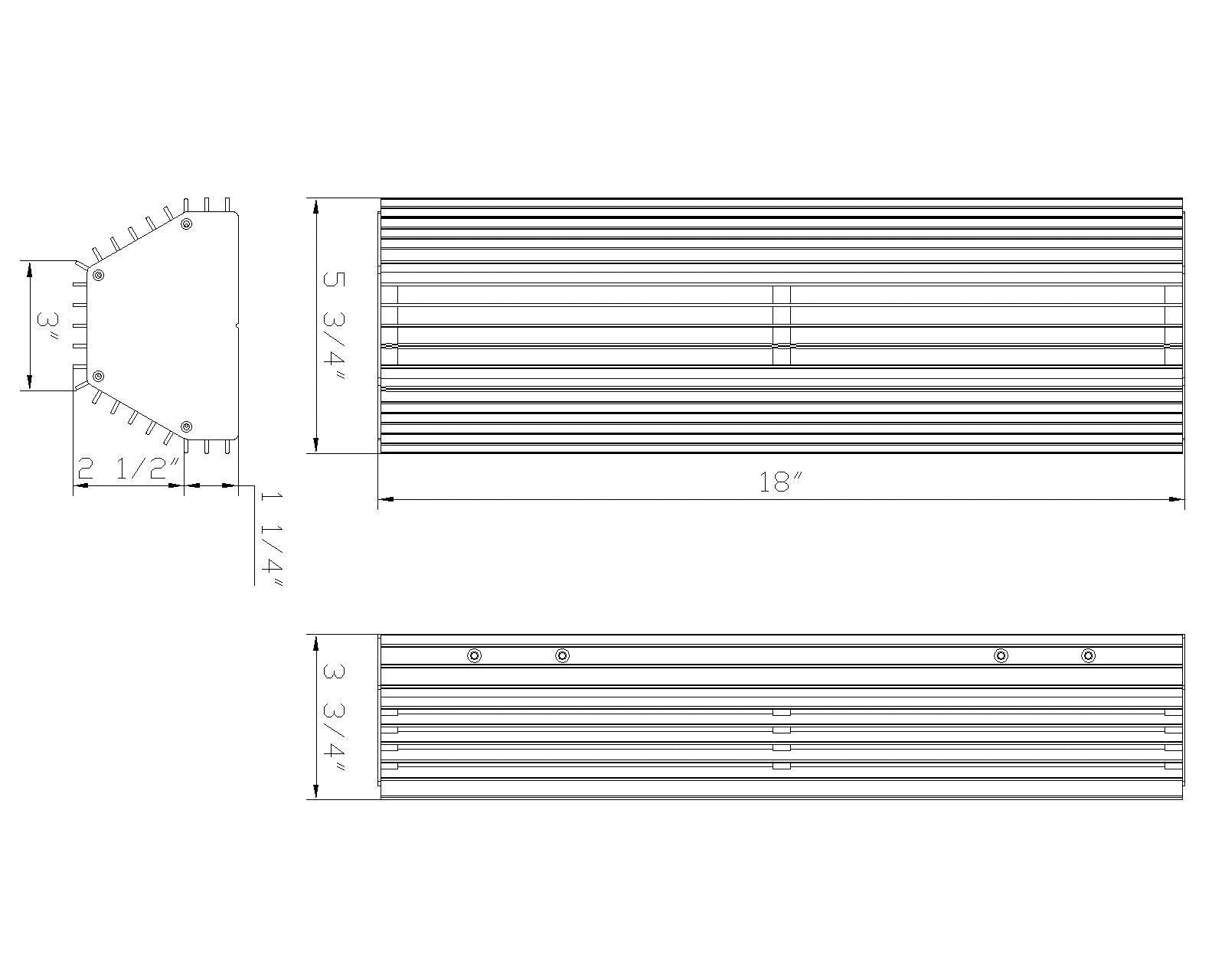 Morton 18" Integrated LED Outdoor Wall Sconce