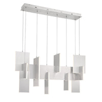 Coburg 3-Light 42" Integrated LED Linear Chandelier