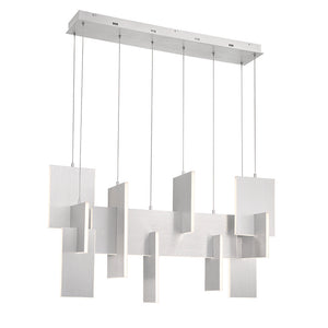 Coburg 3-Light 42" Integrated LED Linear Chandelier