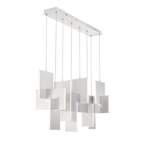 Coburg 3-Light 42" Integrated LED Linear Chandelier