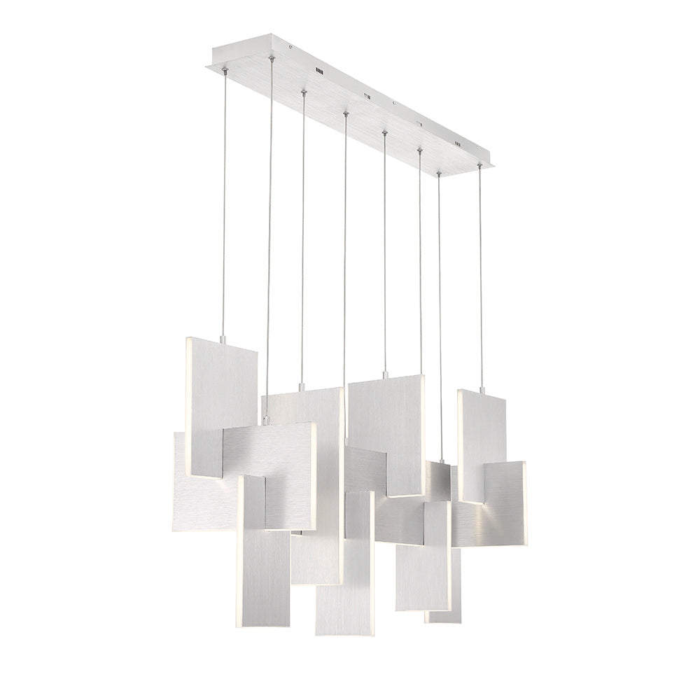 Coburg 3-Light 42" Integrated LED Linear Chandelier