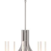 Olette 8-Light 24" Integrated LED Pendant Chandelier