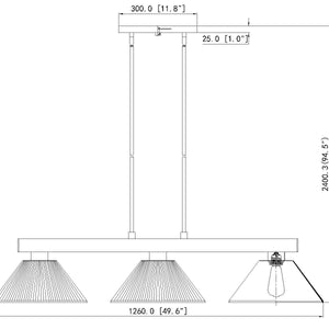 Cobalt 3 Light Billiard