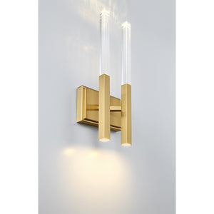 Benicio 2-Light 18" Integrated LED Wall Sconce