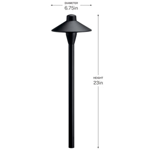 12V Brass Path Light