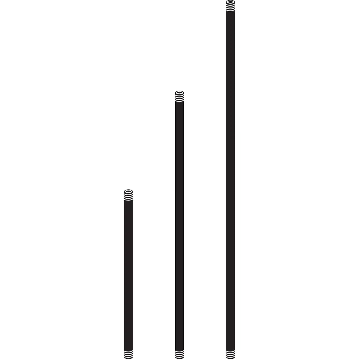 Accessory Stem 1/4NPSM 18 in