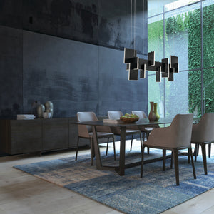 Coburg 3-Light 42" Integrated LED Linear Chandelier