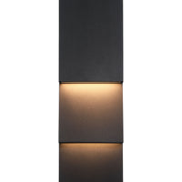 Nanton 2-Light 19" Integrated LED Outdoor Wall Sconce
