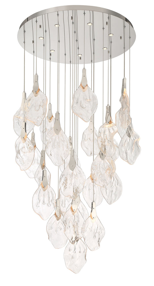 Jateo 33-Light 40" Integrated LED Multi Drop Chandelier