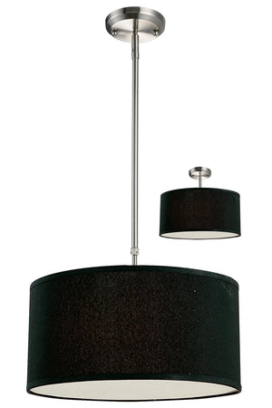 Albion 3 Light Pendant 3 x 60W - Medium