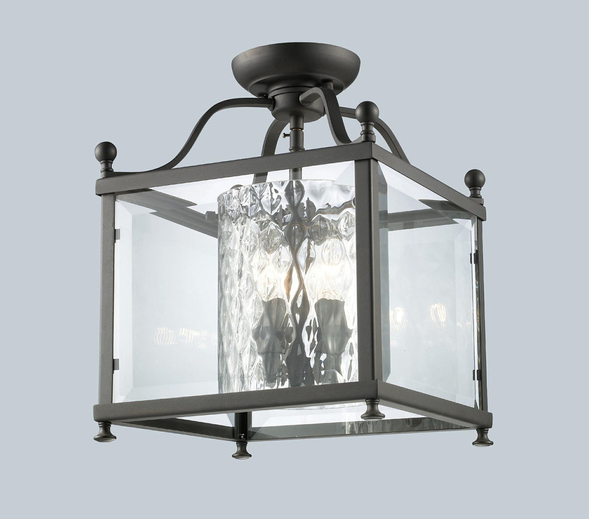 Fairview 3 Light Semi Flush Mount