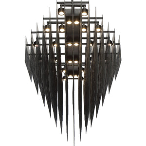 Bloomfield 28-Light 73" Integrated LED Grand Chandelier