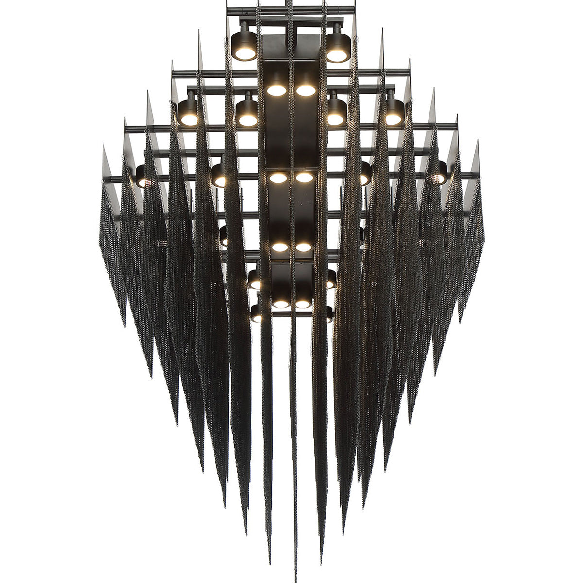Bloomfield 28-Light 73" Integrated LED Grand Chandelier