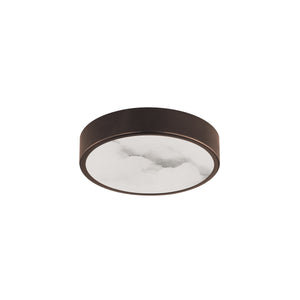 Slab 5.5" LED Alabaster Flush Mount