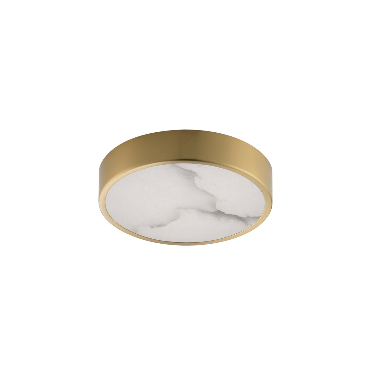 Slab 5.5" LED Alabaster Flush Mount