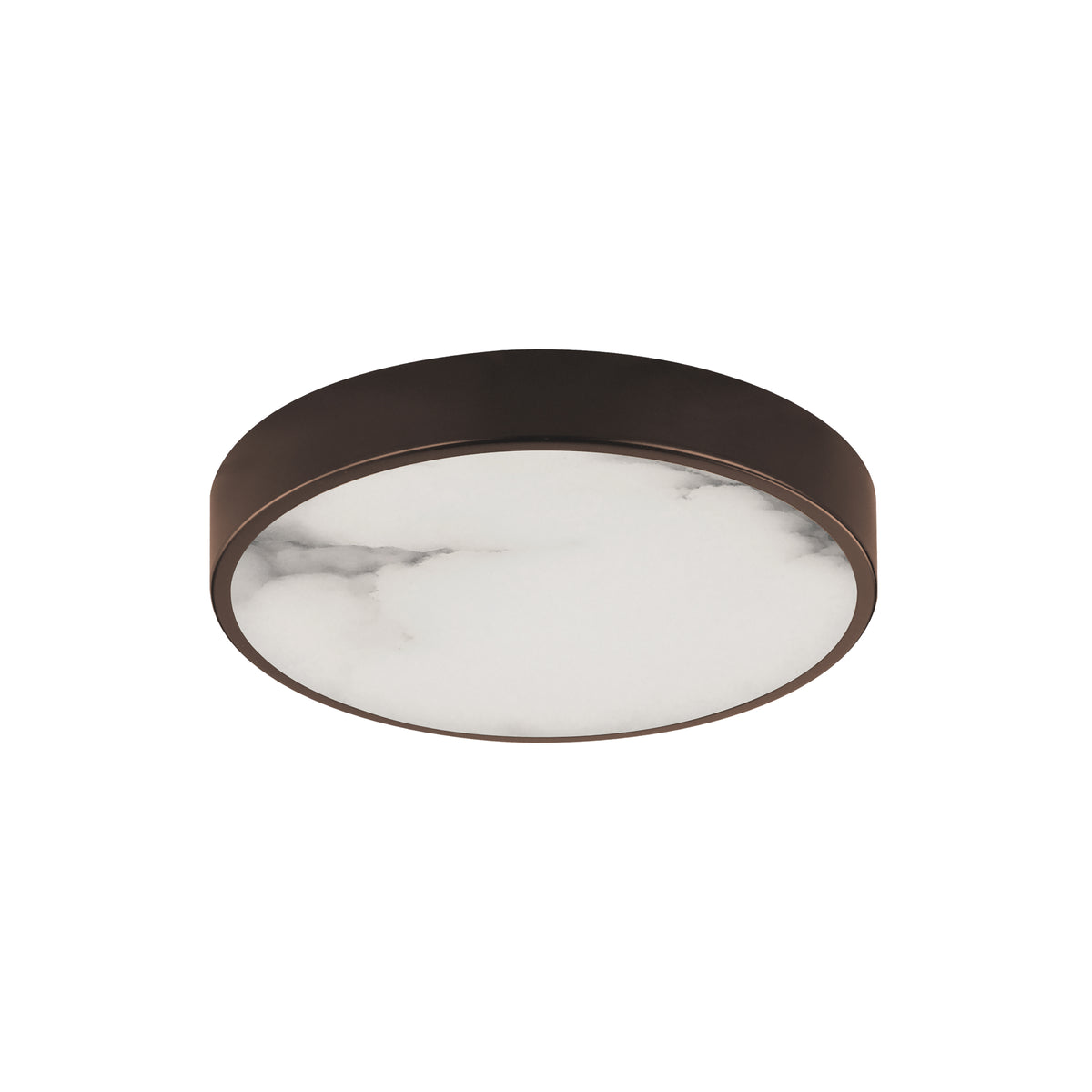 Slab 7" LED Alabaster Flush Mount
